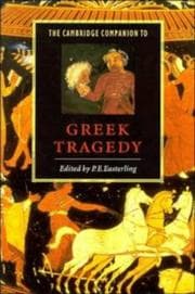 Tapa de The Cambridge companion to Greek tragedy