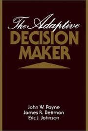 Tapa de The adaptive decision maker