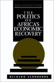 Tapa de The politics of Africa's economic recovery
