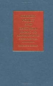 Tapa de Foreign policy and East Asia