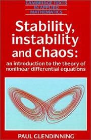Tapa de Stability, instability, and chaos