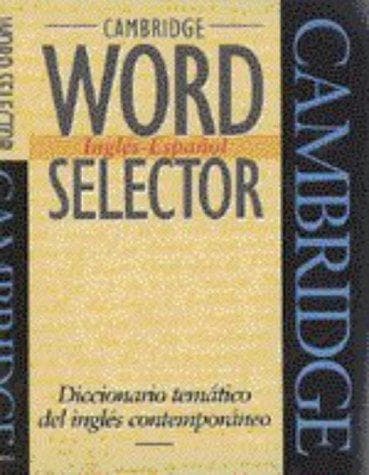 Tapa de Cambridge Word Selector
