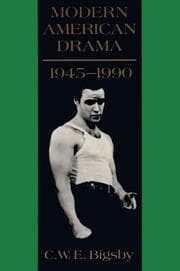 Tapa de Modern American drama, 1945-1990
