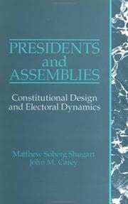 Tapa de Presidents and assemblies