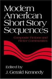 Tapa de Modern American Short Story Sequences
