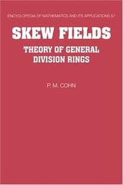 Tapa de Skew fields
