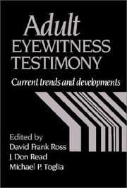 Tapa de Adult eyewitness testimony