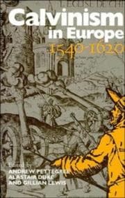 Tapa de Calvinism in Europe, 1540-1620