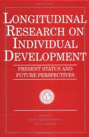 Tapa de Longitudinal research on individual development