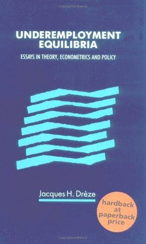 Tapa de Underemployment Equilibria