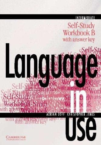 Tapa de Language in Use Intermediate Self-Study with Answer Key