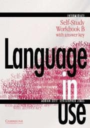Tapa de Language in Use Intermediate Self-Study with Answer Key