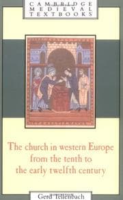 Tapa de The Church in western Europe from the tenth to the early twelfth century