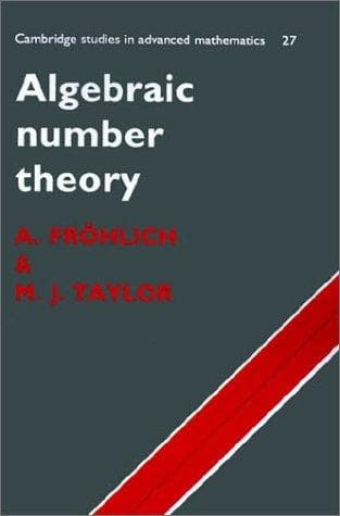 Tapa de Algebraic Number Theory (Cambridge Studies in Advanced Mathematics)