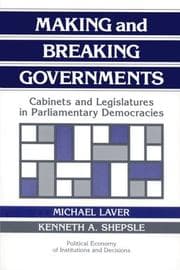 Tapa de Making and breaking governments