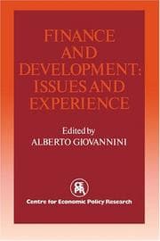 Tapa de Finance and Development