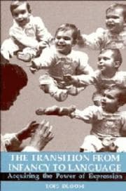 Tapa de The Transition from Infancy to Language