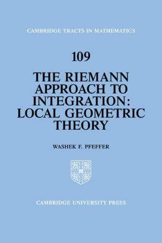 Tapa de The Riemann approach to integration