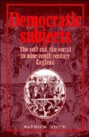 Tapa de Democratic subjects