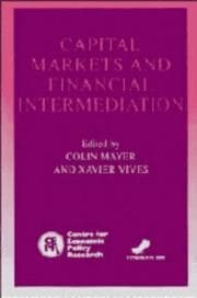 Tapa de Capital markets and financial intermediation