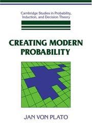 Tapa de Creating modern probability