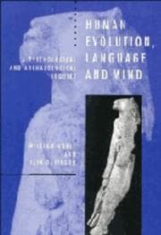 Tapa de Human evolution, language, and mind