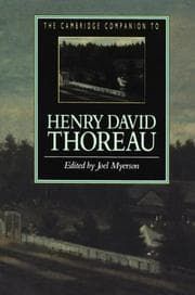 Tapa de The Cambridge companion to Henry David Thoreau