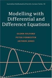 Tapa de Modelling with differential and difference equations