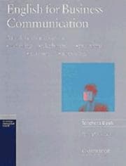 Tapa de English for business communication