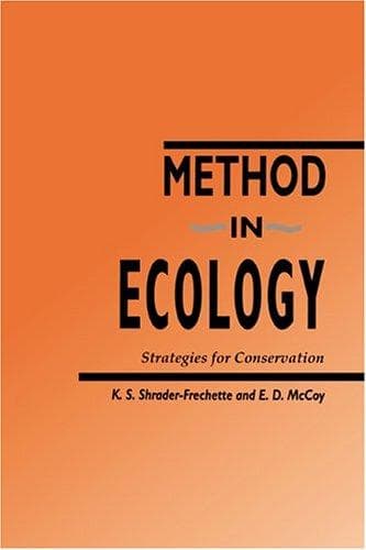 Tapa de Method in ecology
