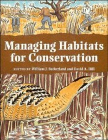 Tapa de Managing Habitats for Conservation