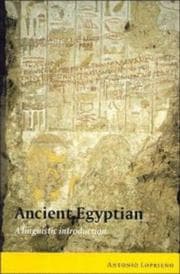 Tapa de Ancient Egyptian