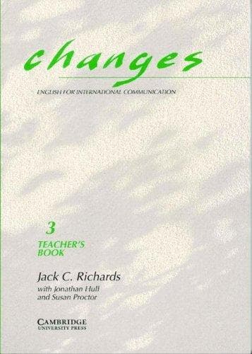 Tapa de Changes 3 Teacher's book