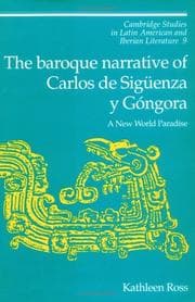 Tapa de The baroque narrative of Carlos de Sigüenza y Góngora
