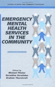 Tapa de Emergency Mental Health Services in the Community