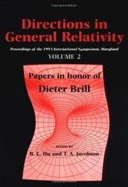 Tapa de Directions in general relativity : proceedings of the 1993 international symposium, Maryland : papers in honor of Charles Misner