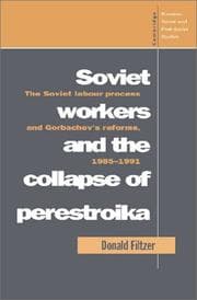 Tapa de Soviet workers and the collapse of Perestroika