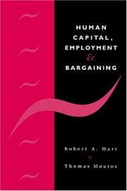 Tapa de Human capital, employment and bargaining