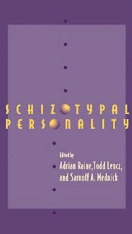 Tapa de Schizotypal personality