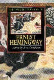 Tapa de The Cambridge companion to Hemingway