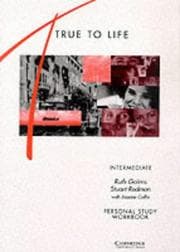 Tapa de True to Life Intermediate Personal Study