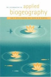 Tapa de An introduction to applied biogeography
