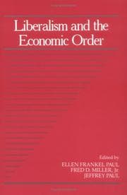 Tapa de Liberalism and the economic order