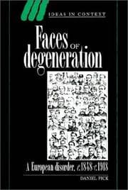 Tapa de Faces of degeneration