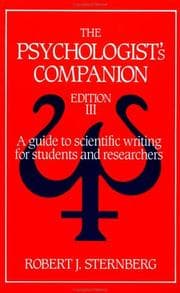 Tapa de The psychologist's companion