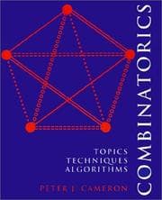 Tapa de Combinatorics