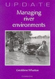 Tapa de Managing River Environments (Update)