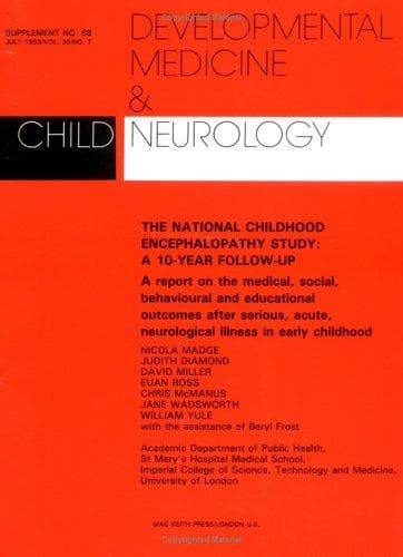Tapa de National Childhood Encephalopathy Study