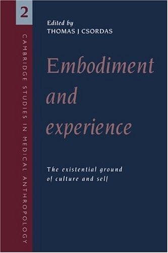 Tapa de Embodiment and Experience