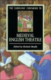 Tapa de The Cambridge companion to medieval English theatre